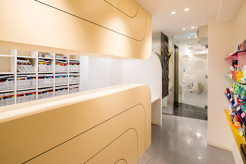 受付カウンター